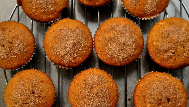 Muffins κολοκύθας gluten free & χωρίς ζάχαρη