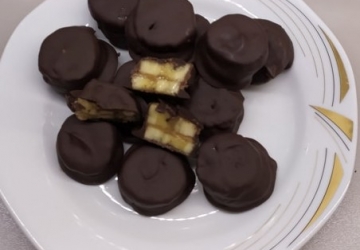 Μπουκίτσες μπανάνας με σοκολάτα