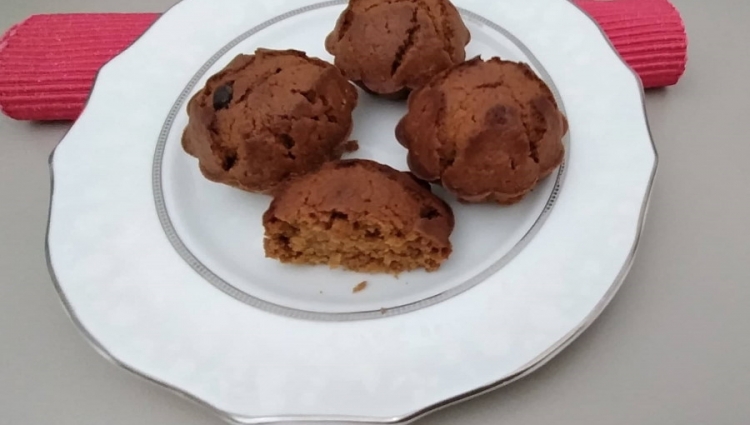 Συνταγή Muffins σοκολάτας με γάλα αμυγδάλου