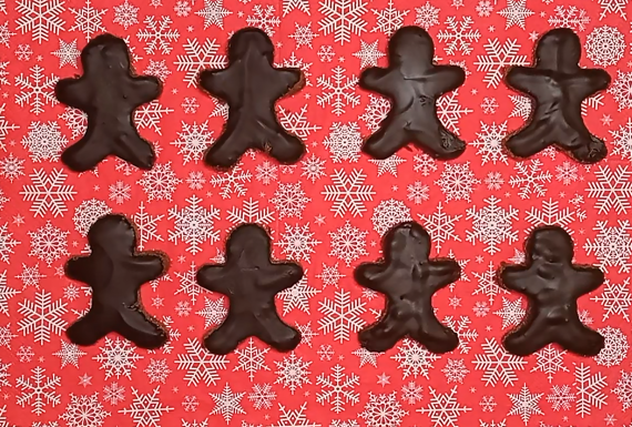 Χριστουγεννιάτικα μπισκότα ολικής χωρίς ζάχαρη 